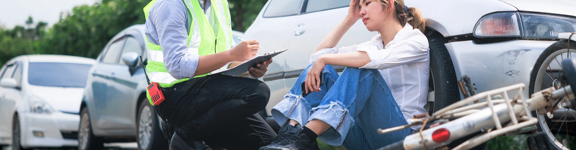 Cycling, Pedestrian, And Motorbike Accidents-banner
